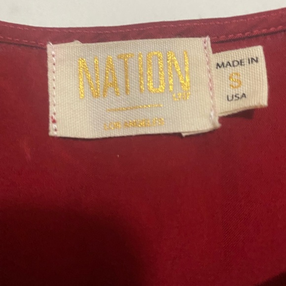 Nation LTD Sateen Boxy Tee - Picture 2 of 6